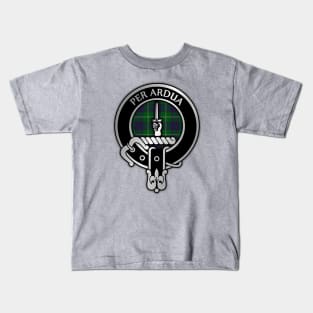 Clan MacIntyre Crest & Tartan Kids T-Shirt